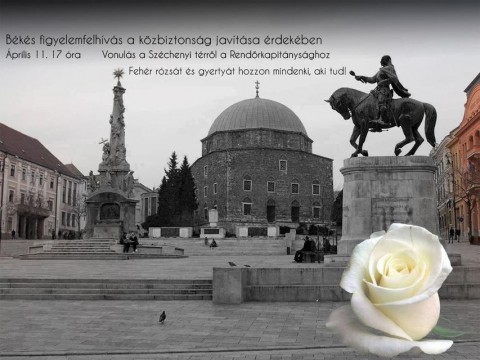 Pécsi tiltakozás (pécs, felvonulás, )