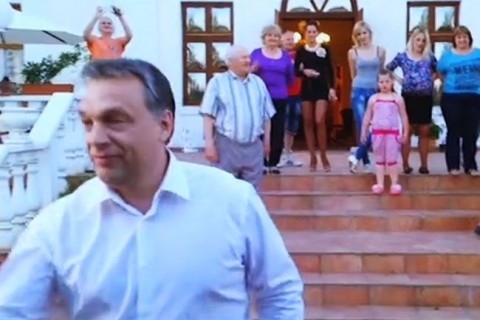 lukács ernő és orbán látogatása (likács ernő, orbán viktor, )