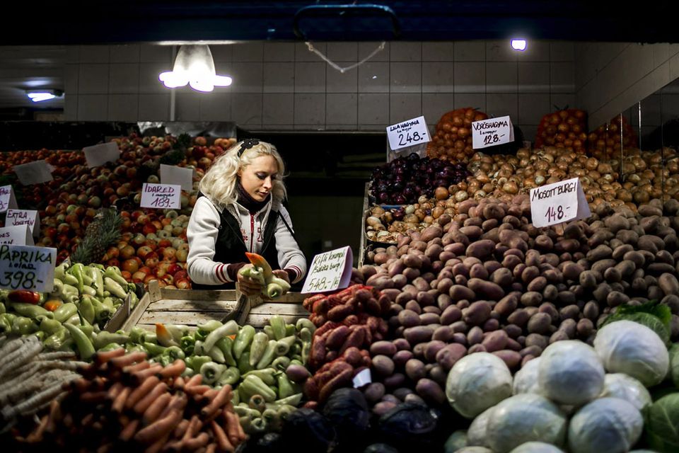 piac (piac, zöldség, paprika)