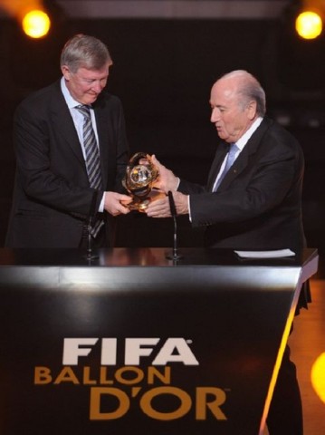 Sir Alex Ferguson (sir alex ferguson, sepp blatter)