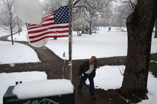 májusi havazás amerikában (havazás, amerika, )