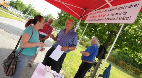 Aláírásgyűjtés a biomassza erőmű ellen (Aláírásgyűjtés a biomassza erőmű ellen)