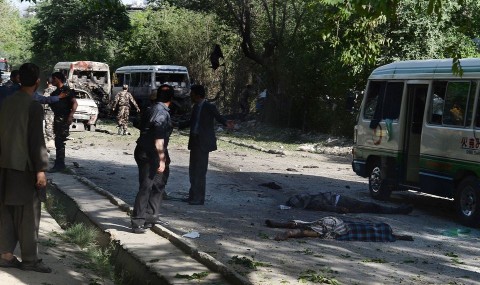 Robbantások Kabulban (robbantás, afganisztán, )
