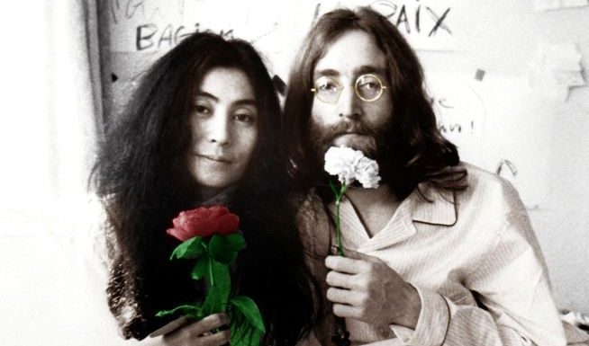 John és Yoko az ágyban (1969) (john lennon, yoko ono, )