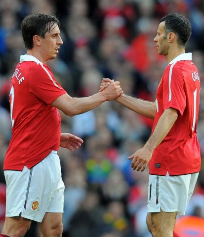 Ryan Giggs, Gary Neville (ryan giggs, gary neville, )