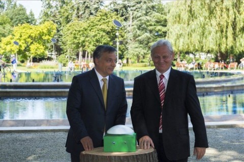 orbán, tarlós, margitsziget, szökőkút (margitszigeti szökőkút)