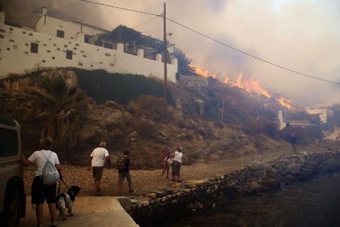 tűzvész krétán (tűzvész)