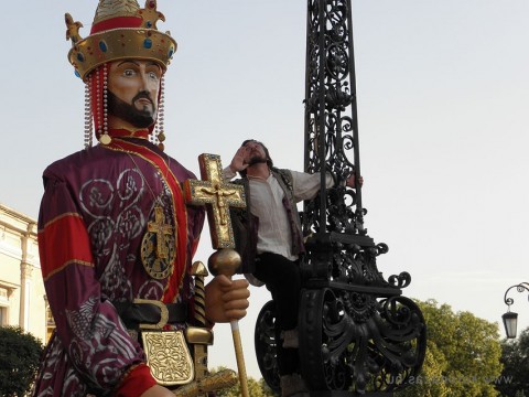 Szabad színház báb (koronázási ünnepi játékok, szabad színház, bábok)