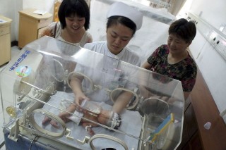 baba, csecsemő, inkubátor, újszülött, kínai baba (baba, csecsemő, inkubátor, újszülött, kínai baba)