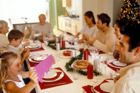 család, karácsony,  (család, )