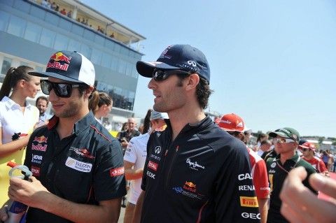Daniel Ricciardo, Mark Webber (daniel ricciardo, mark webber, )