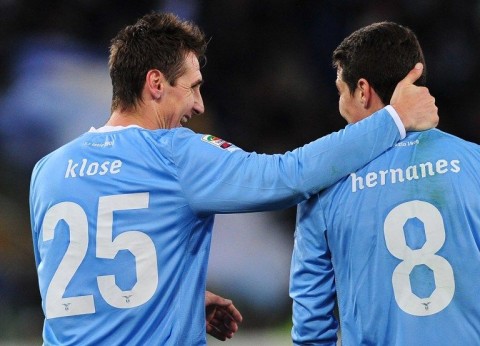 Miroslav Klose, Hernanes (miroslav klose, hernanes, lazio, )