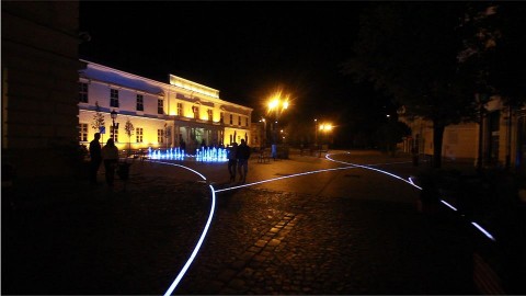 Székesfehérvár esti belvárosa (Székesfehérvár esti belvárosa)