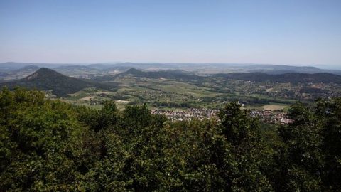 badacsonytomaj látképe (badacsonytomaj, káli medence)