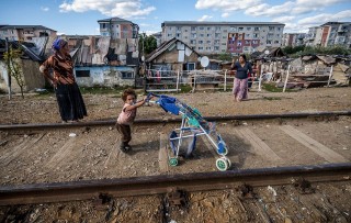 nagybányai romatelep (nagybánya, romák, nyomortelep)