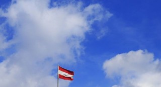 osztrák zászló (osztrák zászló, ausztria, )