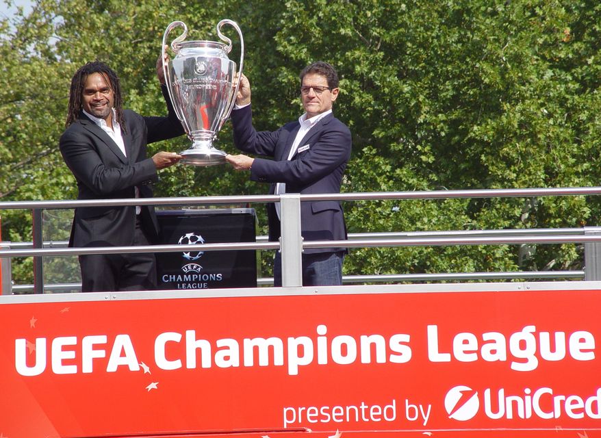 uefa champions league trophy tour (uefa champions league trophy tour, fabio capello,)