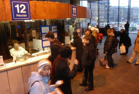 MÁV pénztár (MÁV, vasút, jegypénztár, vonatjegy)