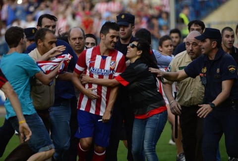 david villa rajongói gyűrűben (david villa)