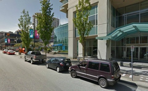 parkolás, New Westminster (parkolás, utca, kanada, )