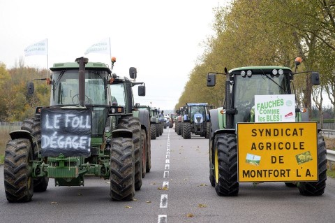 gazdatüntetés Franciaországban (gazdatüntetés)