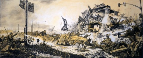 kaliforniai polgárháború (polgárháború, kalifornia, fikció, grafika, )