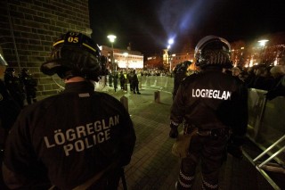 Izlandi rendőr (izland, )