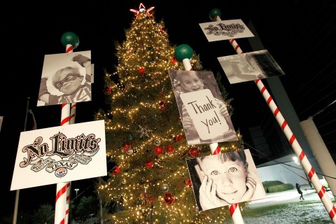 Karácsony Texasban (karácsonyfa, texas, )