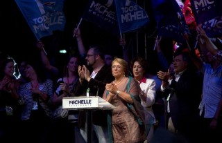 Michel Bachelet Chile új elnöke (chilei, chile, )