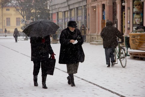 Szegedi hóesés (hó, szeged)