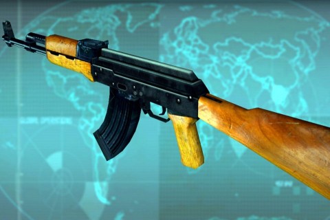 ak-47 kalasnyikov (gépkarabély, kalasnyikov, ak47)