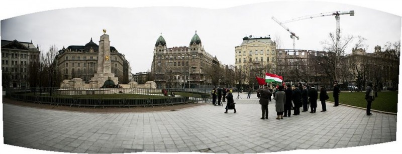 szabadség tér - megemlékezés (szabadság tér, szovjet emlékmű)