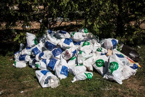 szemétgyűjtés (hulladék, szemét, eu, új széchenyi terv, szemétgyűjtés, )