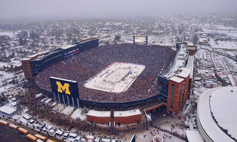 Michigan Stadion (Michigan Stadion, winter classic, nhl, )