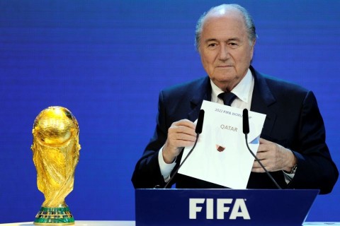 fifa katari focivébé  (fifa aranylabda, sepp blatter, )