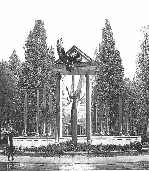német megszállás emlékmű (német megszállás, szobor, )