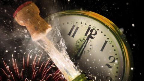 pezsgő újév (újév, pezsgő, szilveszter, )