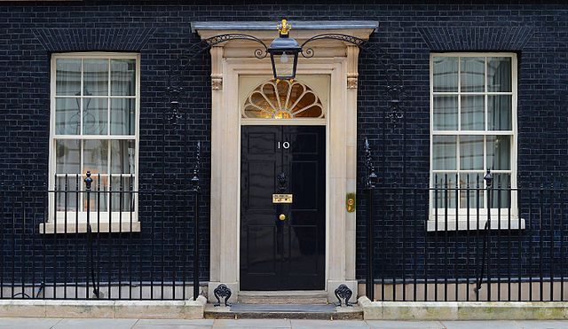Downing street 10 (miniszterelnökség, nagy britannia, london, )