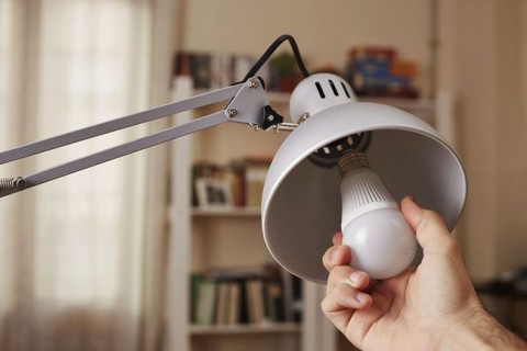 lámpa égő (lámpa, égő, villanykörte, )