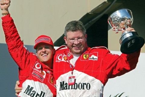 ross brawn, michael schumacher (ross brawn, michael schumacer, )