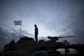 Izraeli katona Gázában (gáza, izrael)