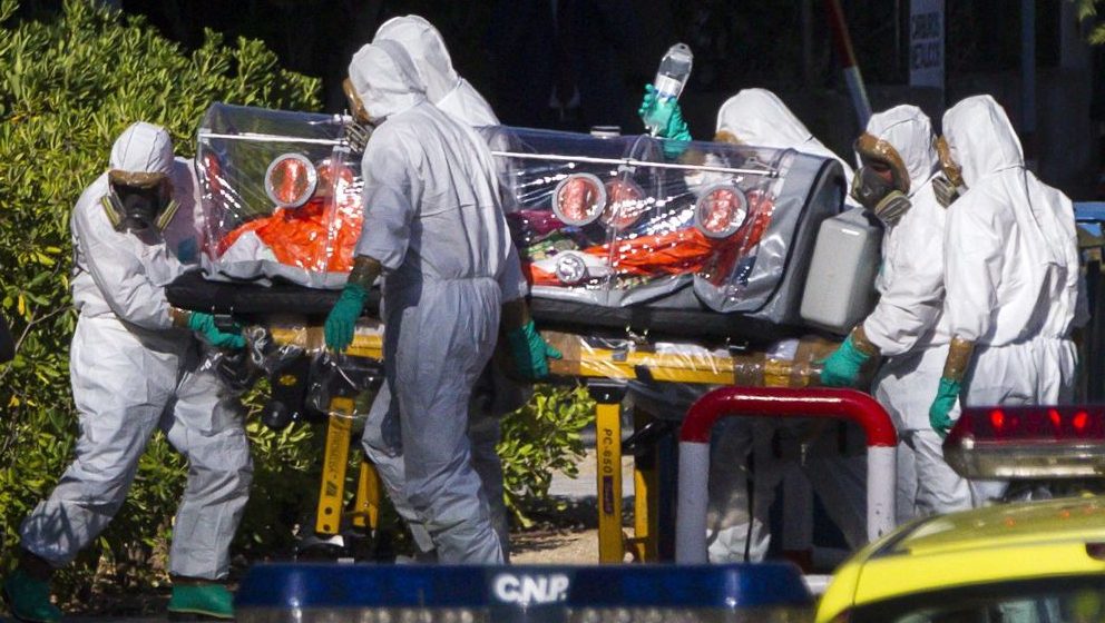 Megérkezik a spanyol Ebola-beteg (ebola, ebola-járvány, )