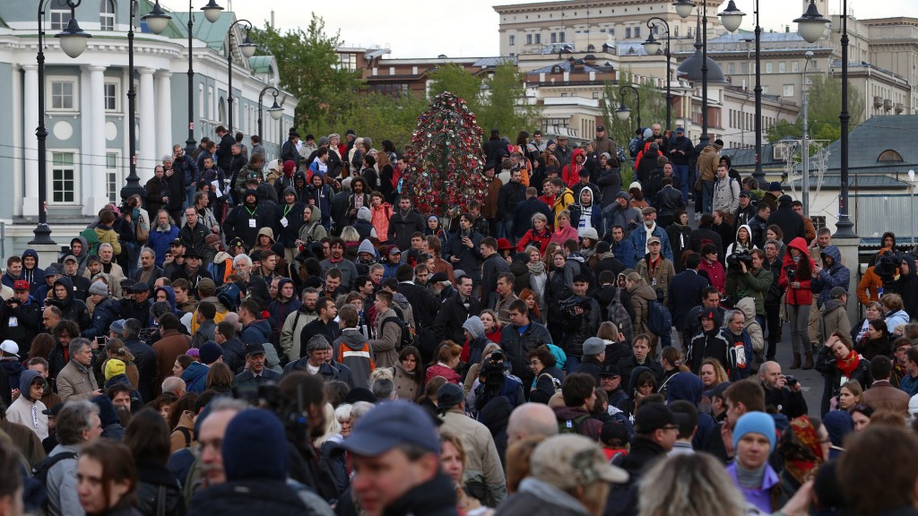 Moszkvai tüntetők (moszkva, tüntetés)