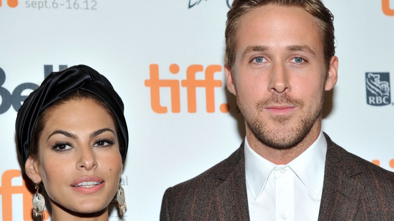 Ryan Gosling és Eva Mendes (eva mendes, ryan gosling, )