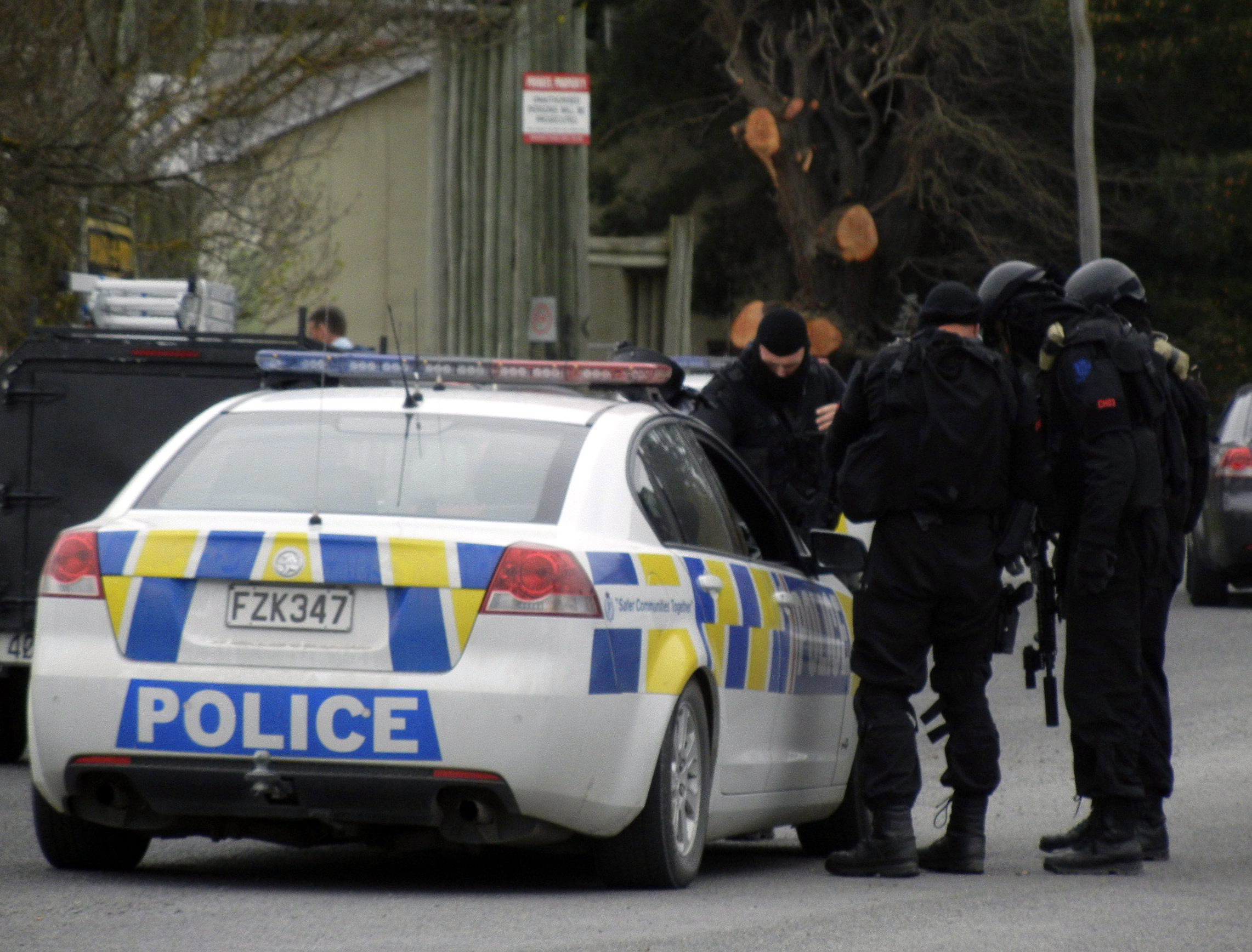 Új-zélandi rendőrök (új-zéland, rendőrség, )
