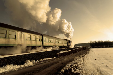 vonat (vonat, gőzmozdony, )