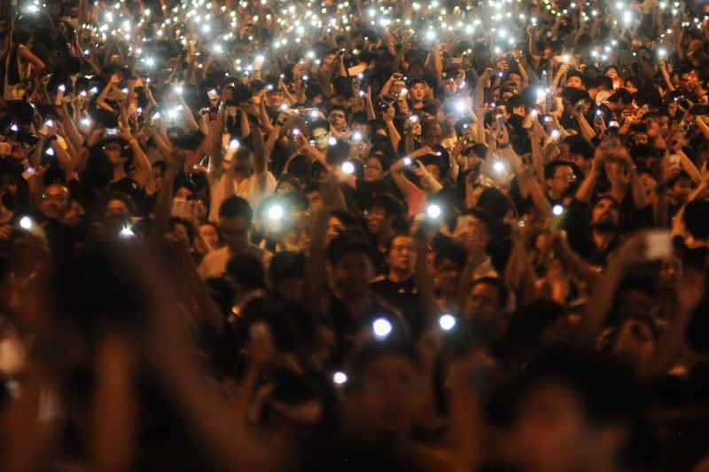 Hong Kong protest 1 (tüntetés, demonstráció, hong kong, )