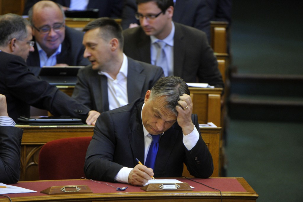 Orbán Viktor a Parlamentben (orbán viktor)