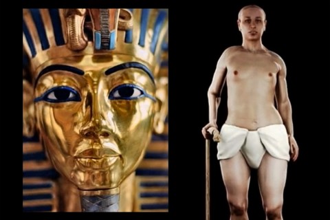 Tutanhamon (Tutanhamon, uralkodó, egyiptom, torzszülött)