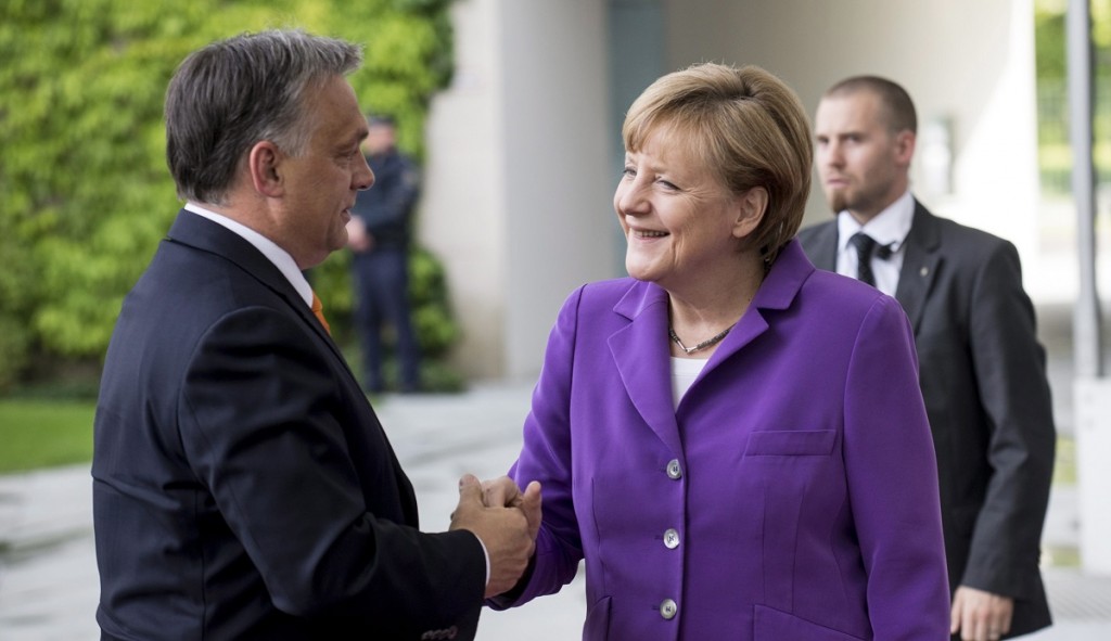 Angel Merkel és Orbán Viktor (orbán viktor, angela merkel)